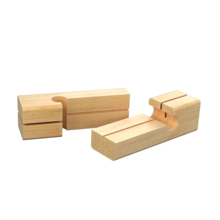 Bon 11-729 Line Blocks, Wood 4 Standard, (Pair)